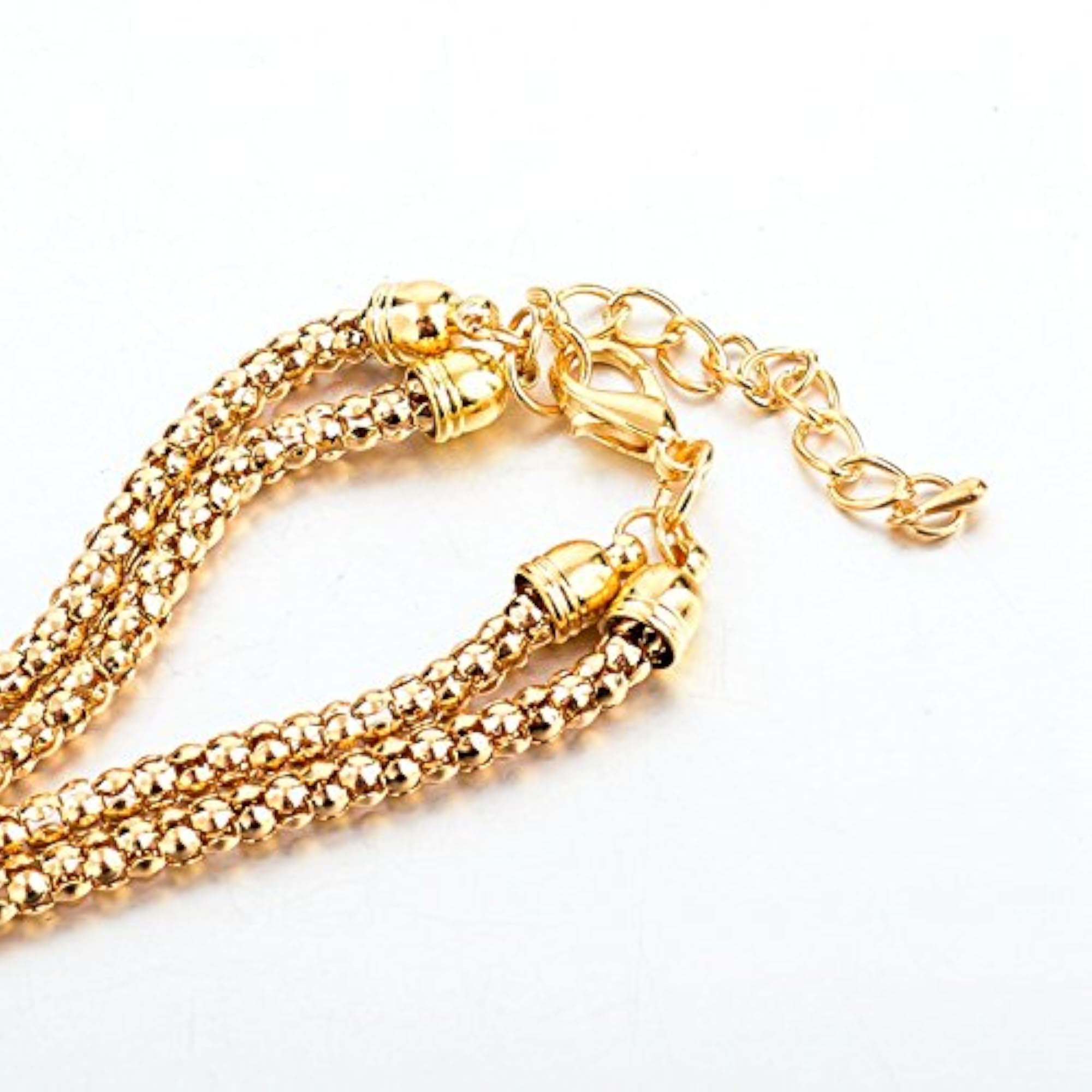 Multilayer Ship Wheel Plated Necklace